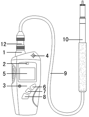 泵吸式便携气体探测器